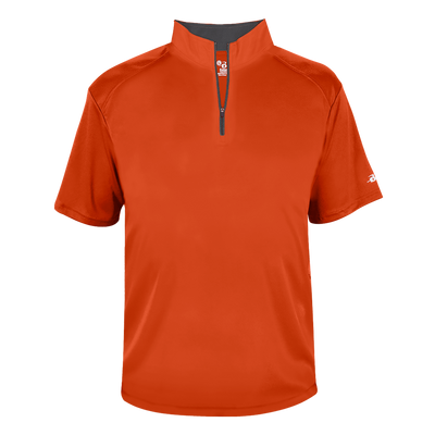 Badger Youth B-Core Short-Sleeve 1/4 Zip