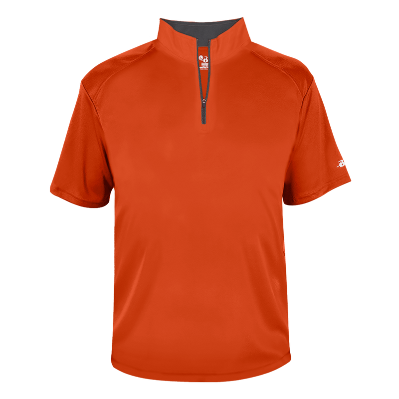 Badger Youth B-Core Short-Sleeve 1/4 Zip