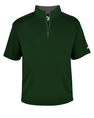 Badger Youth B-Core Short-Sleeve 1/4 Zip