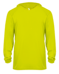 Badger 2105 Youth B-Core Long-Sleeve Hooded Tee Badger
