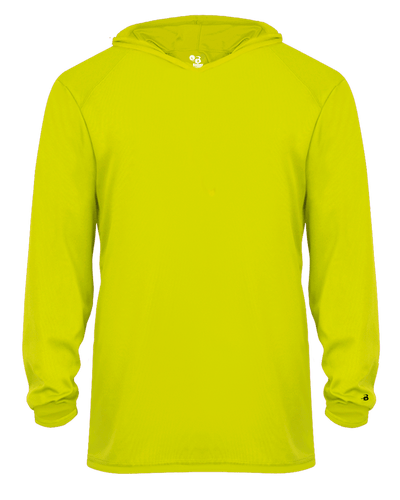 Badger 2105 Youth B-Core Long-Sleeve Hooded Tee