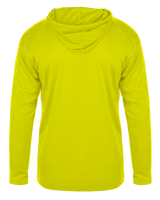 Badger 2105 Youth B-Core Long-Sleeve Hooded Tee Badger