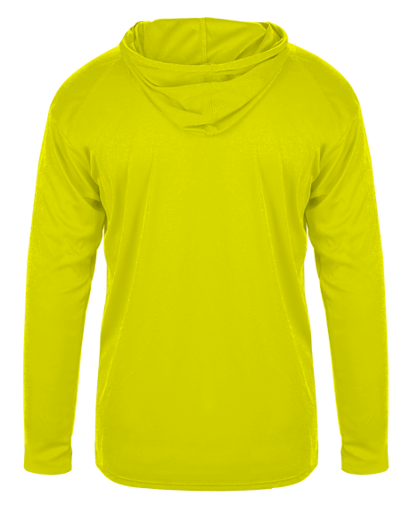 Badger 2105 Youth B-Core Long-Sleeve Hooded Tee Badger