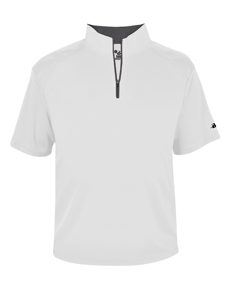 Badger Youth B-Core Short-Sleeve 1/4 Zip