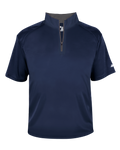 Badger Youth B-Core Short-Sleeve 1/4 Zip Badger