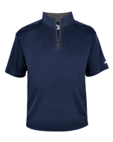 Badger Youth B-Core Short-Sleeve 1/4 Zip Badger