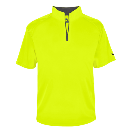 Badger Youth B-Core Short-Sleeve 1/4 Zip Badger