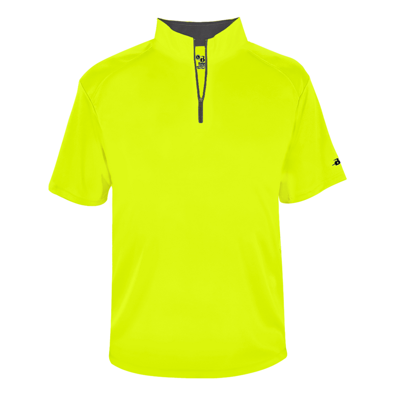 Badger Youth B-Core Short-Sleeve 1/4 Zip