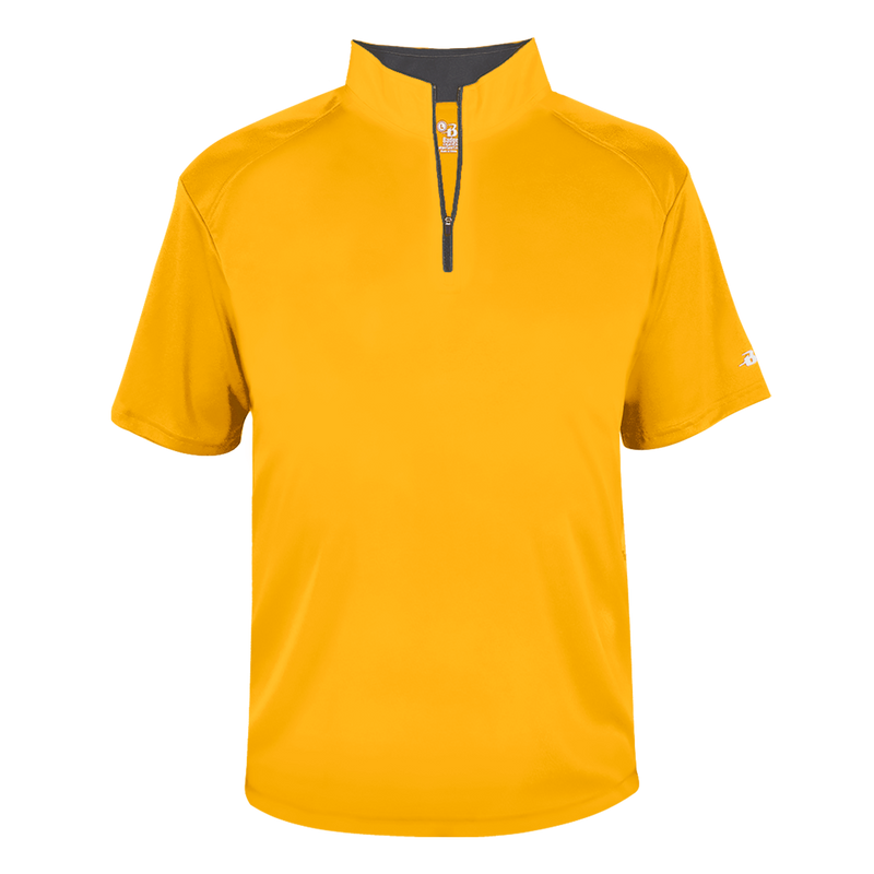 Badger Youth B-Core Short-Sleeve 1/4 Zip