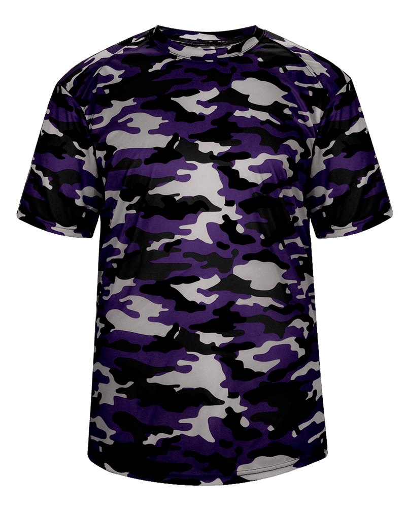 Badger Youth Camo Tee
