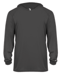 Badger 2105 Youth B-Core Long-Sleeve Hooded Tee Badger