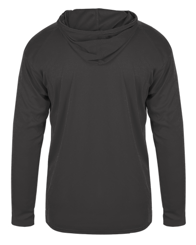 Badger 2105 Youth B-Core Long-Sleeve Hooded Tee