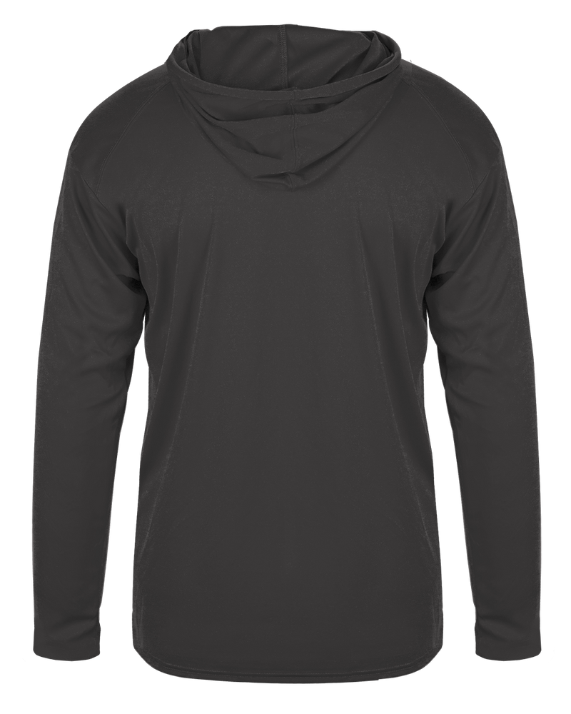 Badger 2105 Youth B-Core Long-Sleeve Hooded Tee