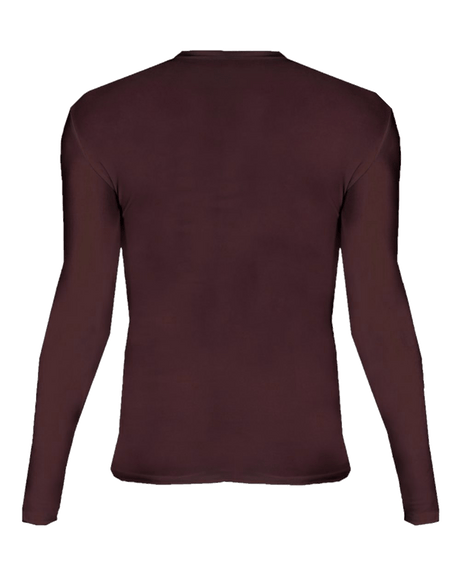 Badger Men's 4605 Pro-Compression Long-Sleeve Crew Shirt Badger