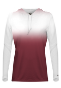 Badger Women's Ombre Hooded Tee Badger