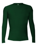 Badger Men's 4605 Pro-Compression Long-Sleeve Crew Shirt Badger