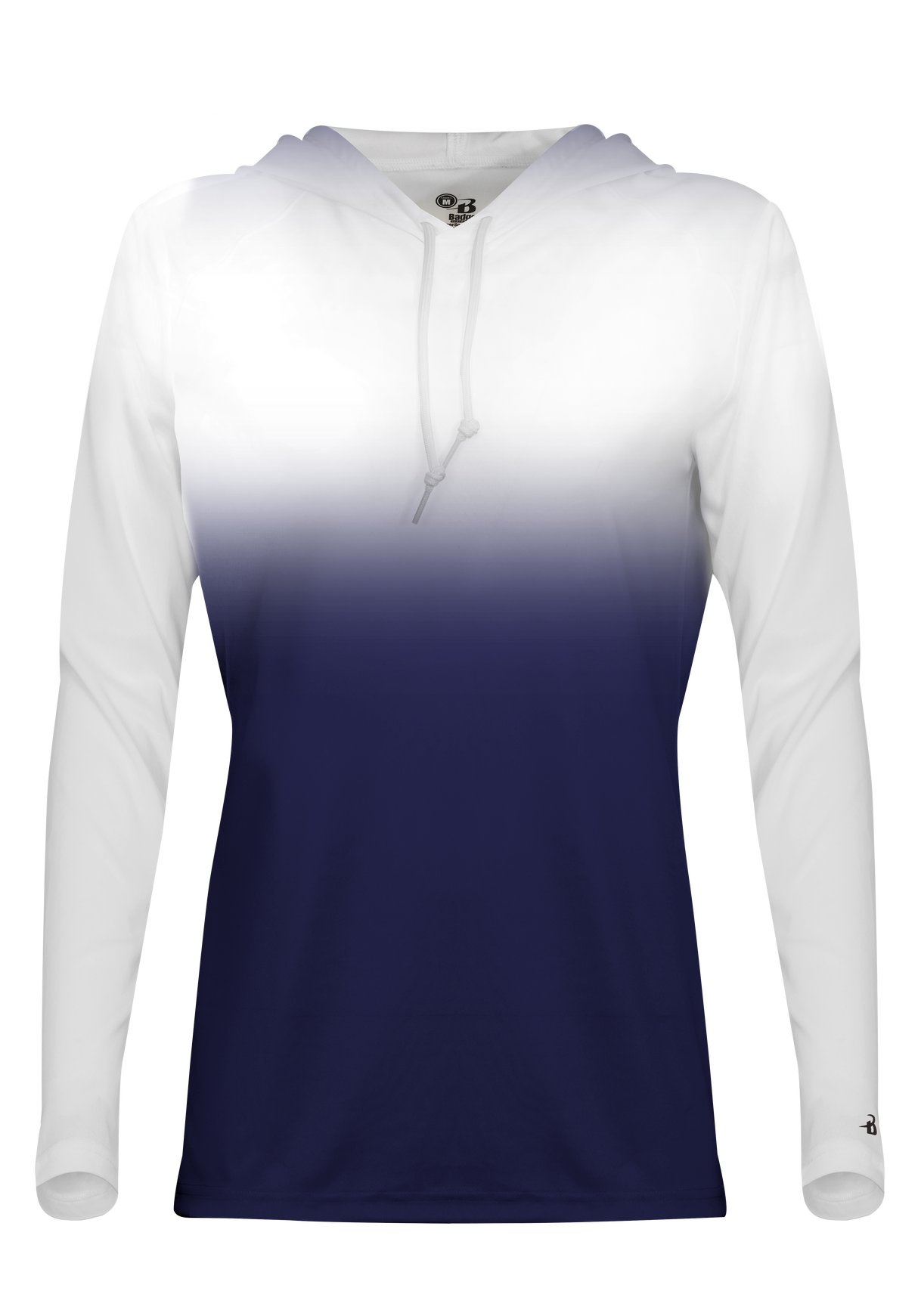 Badger Women's Ombre Hooded Tee Badger
