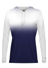 Badger Women's Ombre Hooded Tee Badger