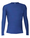 Badger Men's 4605 Pro-Compression Long-Sleeve Crew Shirt Badger