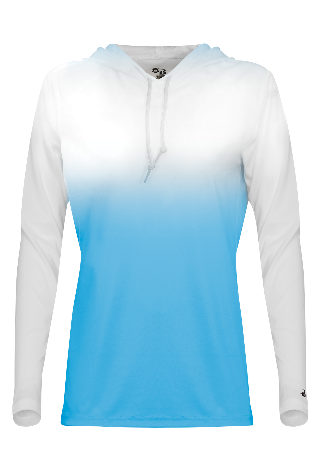 Badger Women's Ombre Hooded Tee Badger