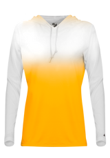 Badger Women's Ombre Hooded Tee Badger
