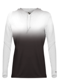 Badger Women's Ombre Hooded Tee Badger