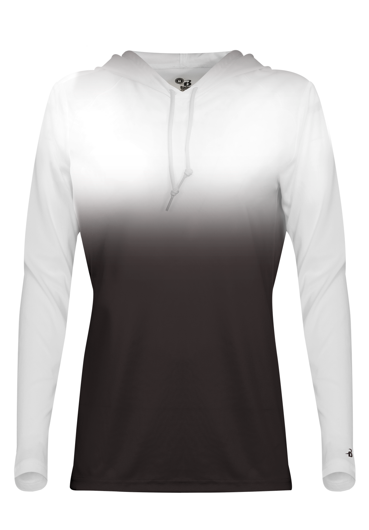 Badger Women's Ombre Hooded Tee Badger