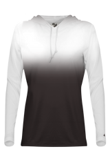 Badger Women's Ombre Hooded Tee Badger
