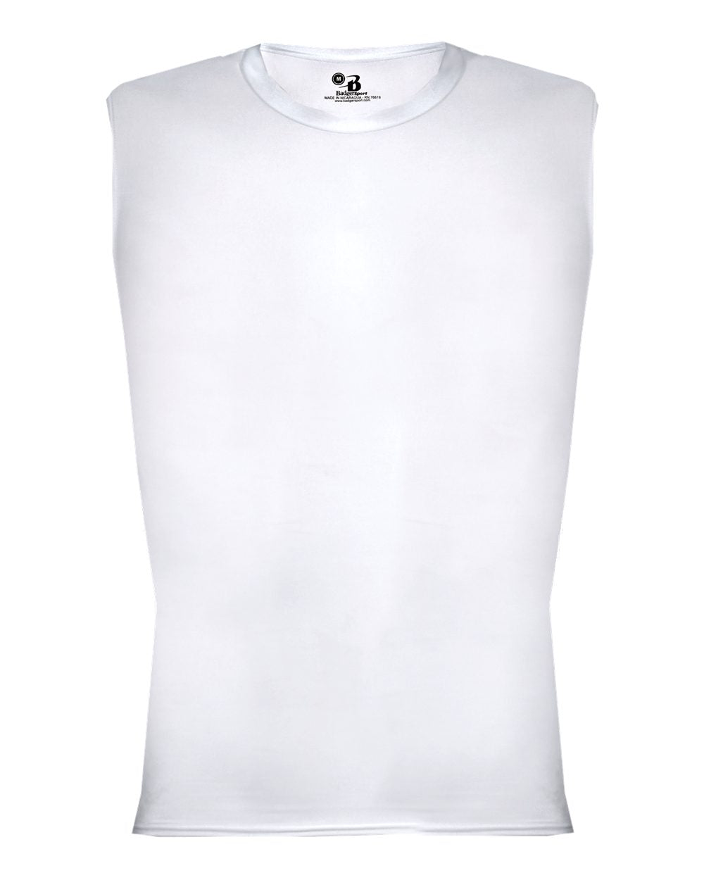 Badger Men's Pro-Compression Sleeveless Crew Shirt Badger