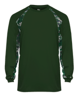 Badger Men's Digital Hook Long-Sleeve Tee Badger