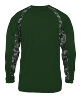 Badger Men's Digital Hook Long-Sleeve Tee Badger