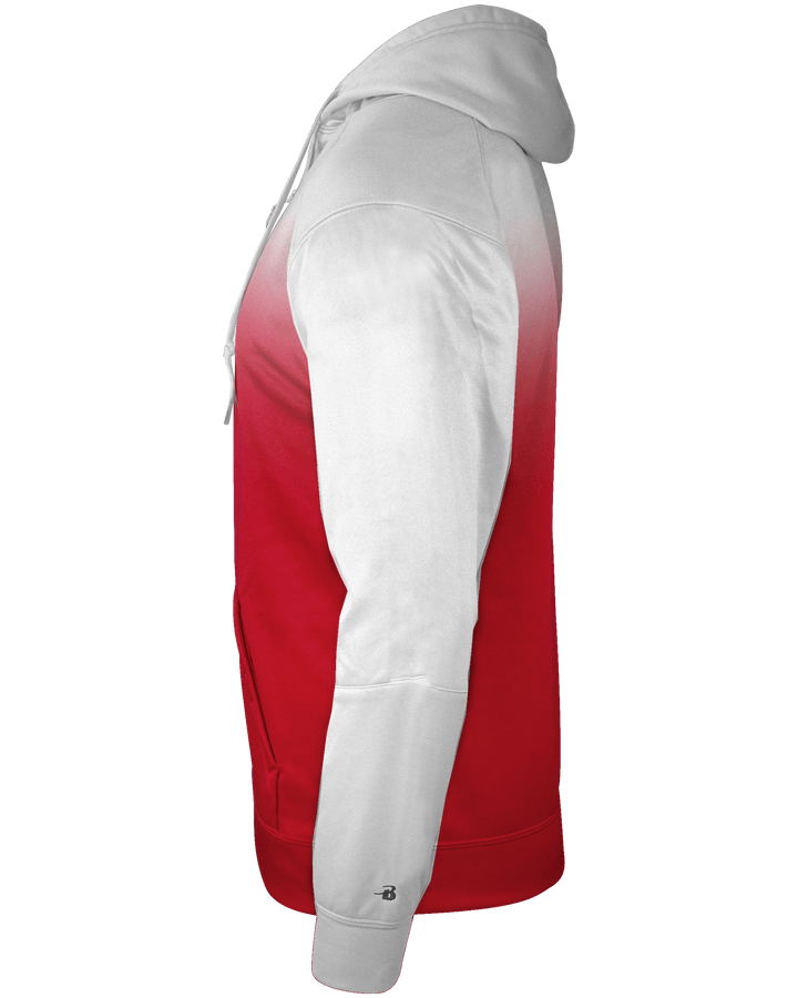 Badger Men's Ombre Hooded Sweatshirt Badger