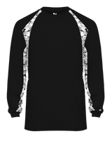 Badger Men's Digital Hook Long-Sleeve Tee Badger