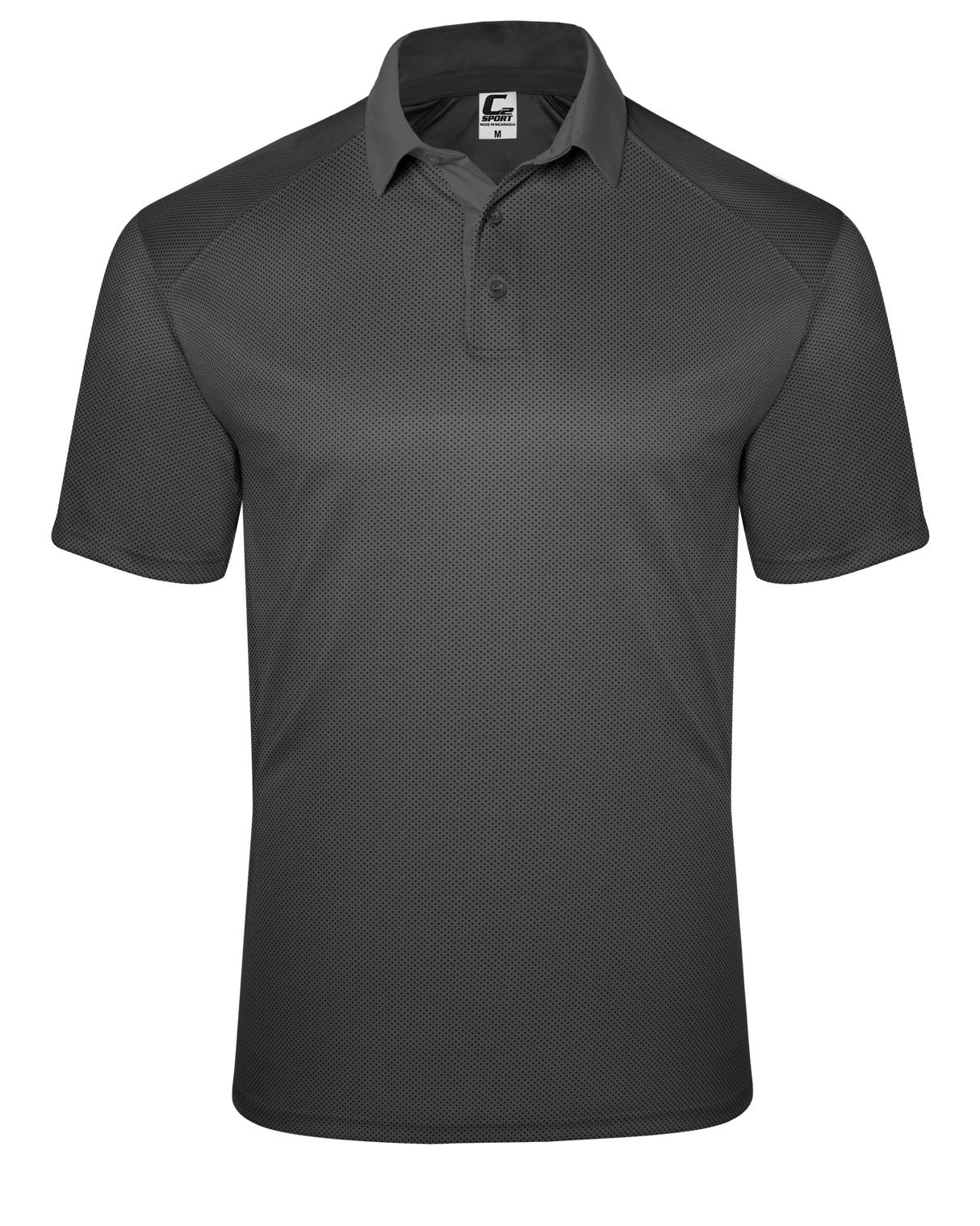 C2 Men's Mock Mesh Polo C2