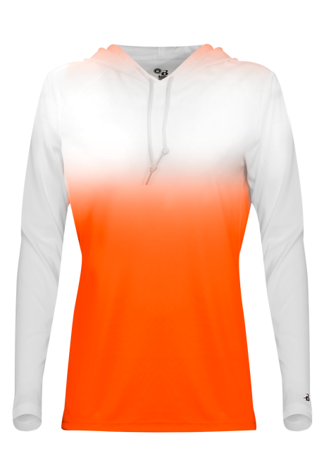 Badger Women's Ombre Hooded Tee Badger
