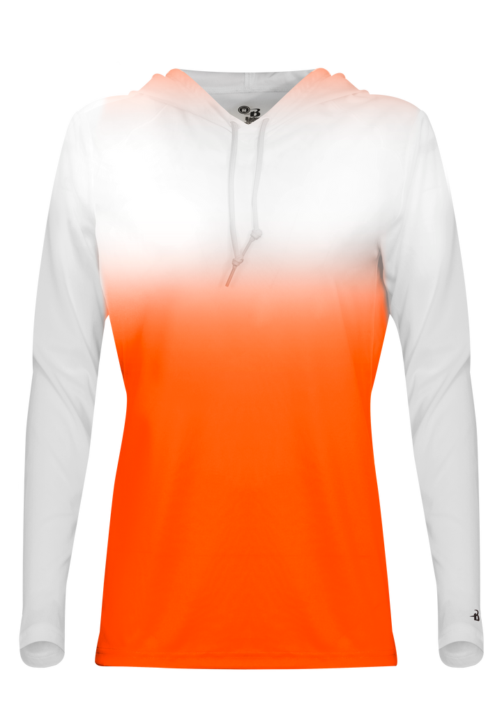 Badger Women's Ombre Hooded Tee Badger