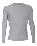 Badger Men's 4605 Pro-Compression Long-Sleeve Crew Shirt Badger