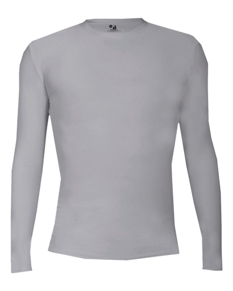 Badger Men's 4605 Pro-Compression Long-Sleeve Crew Shirt Badger