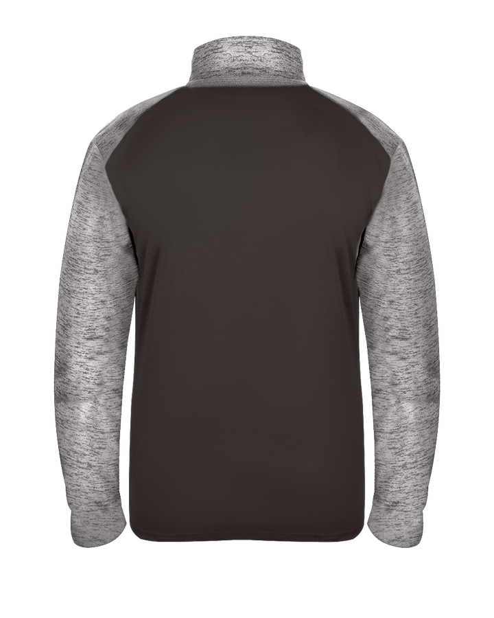 Badger Men's Sport Tonal Blend 1/4 Zip Badger