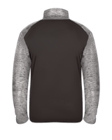 Badger Men's Sport Tonal Blend 1/4 Zip Badger