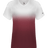 Badger 4207 Women's Ombre V-Neck Tee Badger