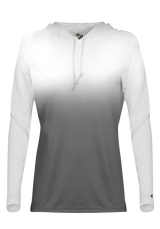 Badger Women's Ombre Hooded Tee Badger