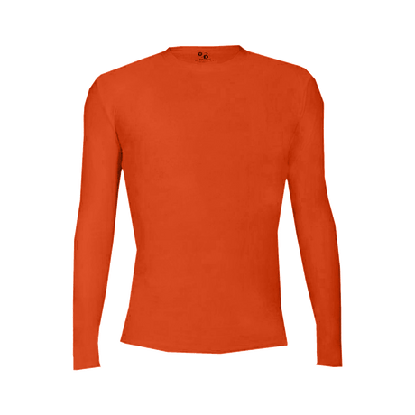 Badger Men's 4605 Pro-Compression Long-Sleeve Crew Shirt Badger