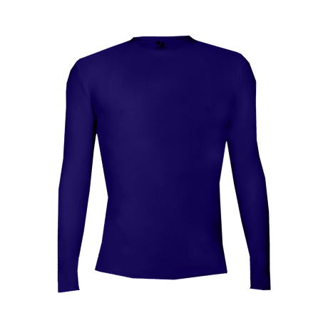 Badger Men's 4605 Pro-Compression Long-Sleeve Crew Shirt Badger