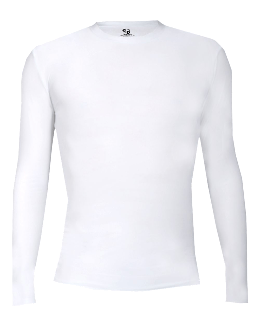 Badger Men's 4605 Pro-Compression Long-Sleeve Crew Shirt Badger