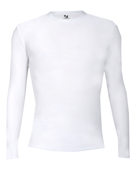 Badger Men's 4605 Pro-Compression Long-Sleeve Crew Shirt Badger