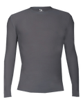 Badger Men's 4605 Pro-Compression Long-Sleeve Crew Shirt Badger