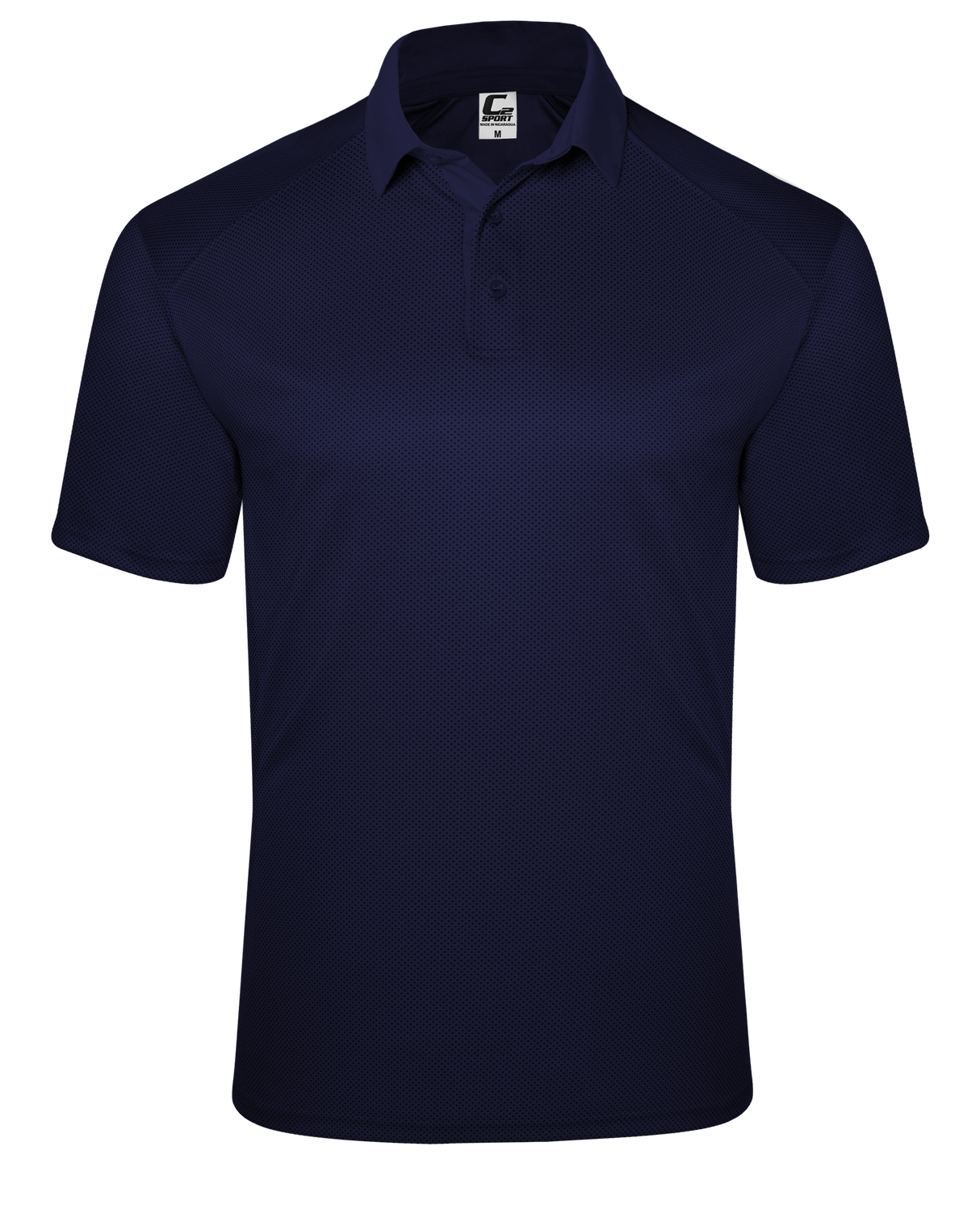 C2 Men's Mock Mesh Polo C2