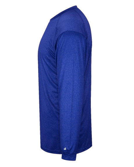 Badger Men's Pro Heather Long-Sleeve Tee Badger