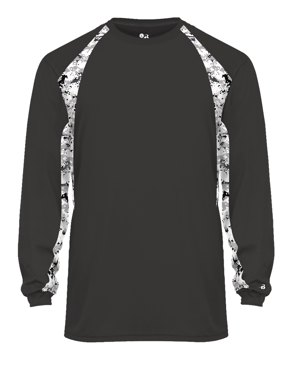 Badger Men's Digital Hook Long-Sleeve Tee Badger